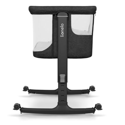Lionelo - Lit bébé 3 en 1 AURORA noir