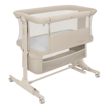 Lionelo - Lit bébé 3 en 1 JODIE Beige crème