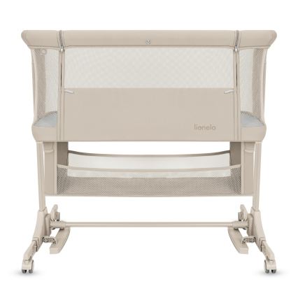 Lionelo - Lit bébé 3 en 1 JODIE Beige crème