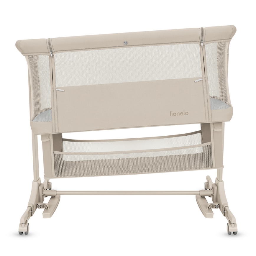 Lionelo - Lit bébé 3 en 1 JODIE Beige crème