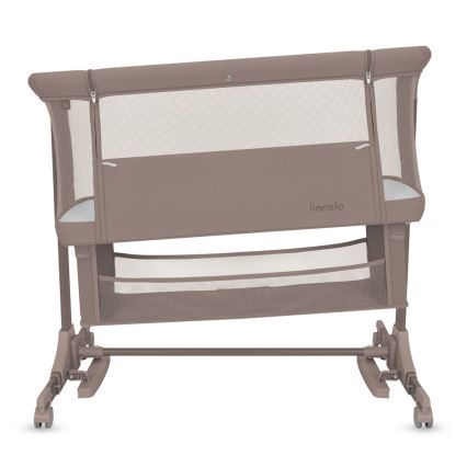 Lionelo - Lit bébé 3 en 1 JODIE Beige Taupe