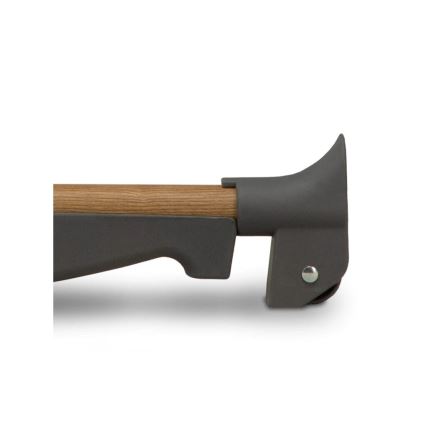 Lionelo - Lit bébé 3-en-1 LEONIE gris/noir