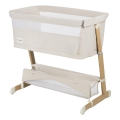 Lionelo - Lit bébé 5 en 1 THOMI PLUS Beige Sable