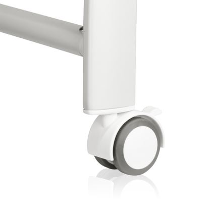 Lionelo - Lit bébé CORAL White avec pèse-bébé intégré