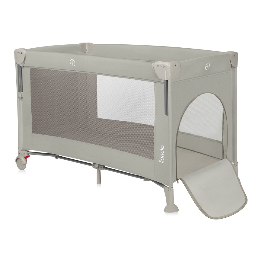 Lionelo - Lit de voyage 3 en 1 ELLEN Beige Sand