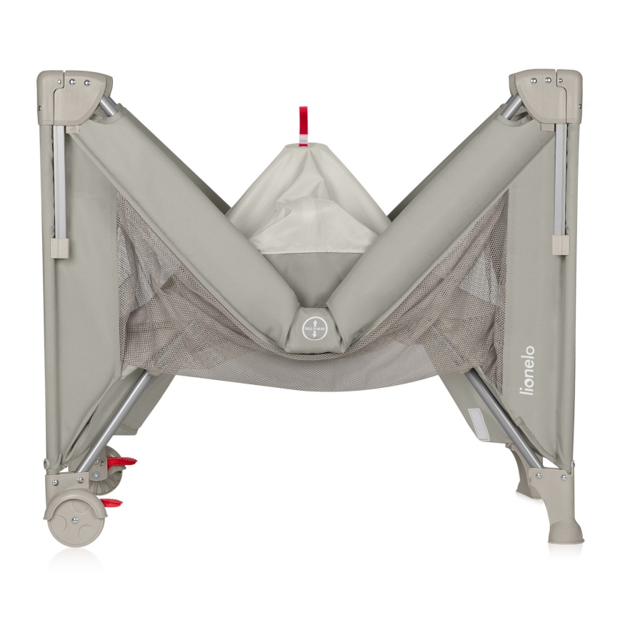 Lionelo - Lit de voyage 3 en 1 ELLEN Beige Sand