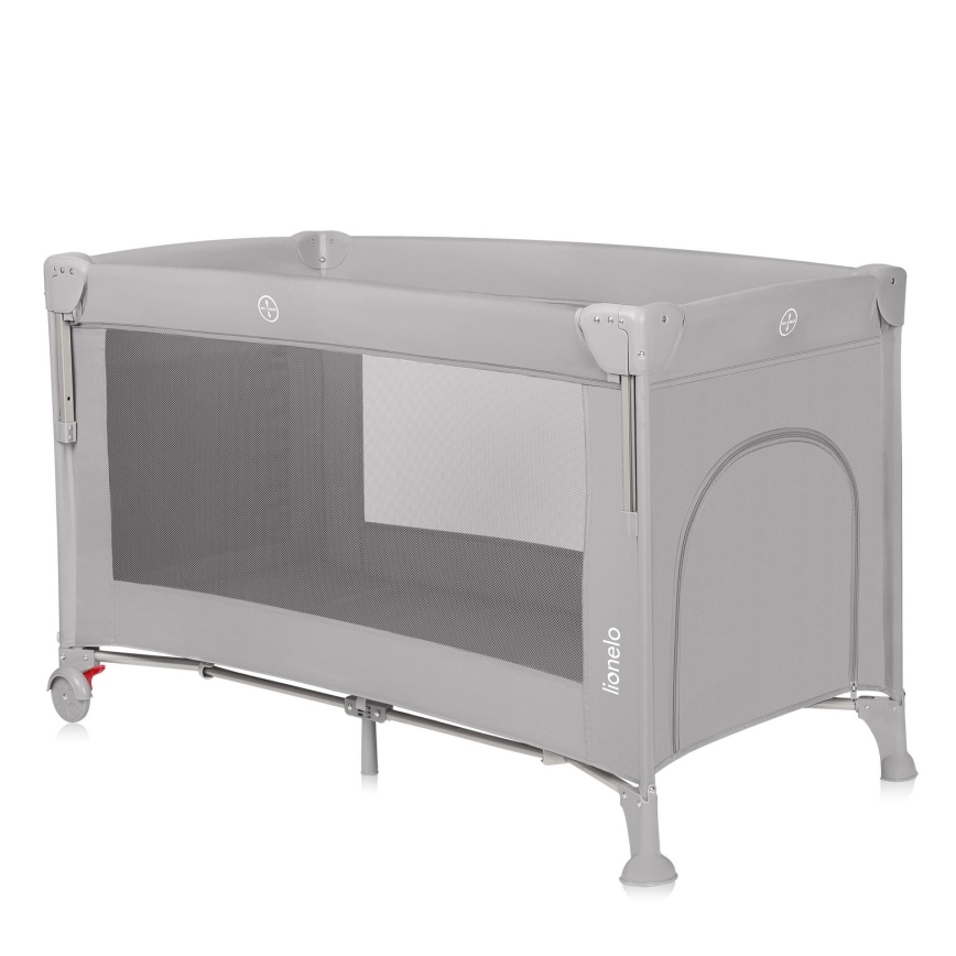 Lionelo - Lit de voyage 3 en 1 ELLEN Grey Concrete