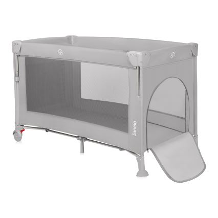 Lionelo - Lit de voyage 3 en 1 ELLEN Grey Concrete