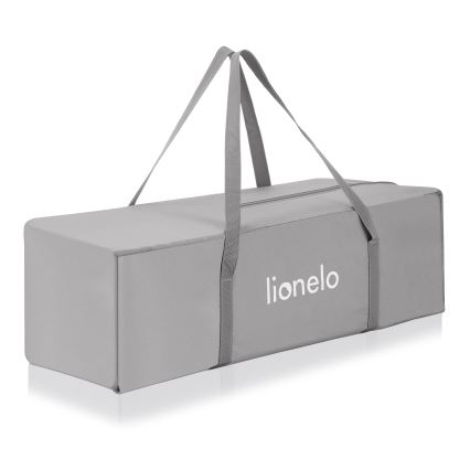 Lionelo - Lit de voyage 3 en 1 ELLEN Grey Concrete