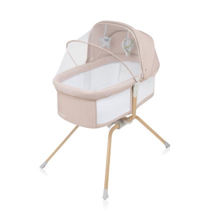Lionelo - Lit de voyage 3 en 1 MALIN EVO Beige naturel