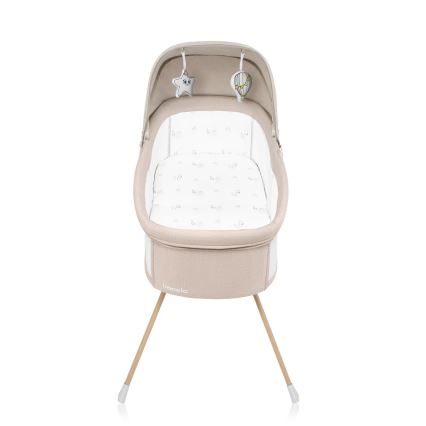 Lionelo - Lit de voyage 3 en 1 MALIN EVO Beige naturel