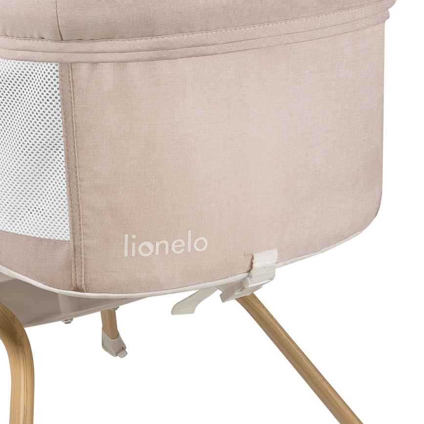 Lionelo - Lit de voyage 3 en 1 MALIN EVO Beige naturel