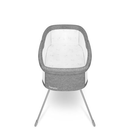 Lionelo - Lit de voyage 3 en 1 MALIN Grey Stone