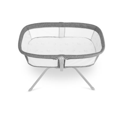 Lionelo - Lit de voyage 3 en 1 MALIN Grey Stone