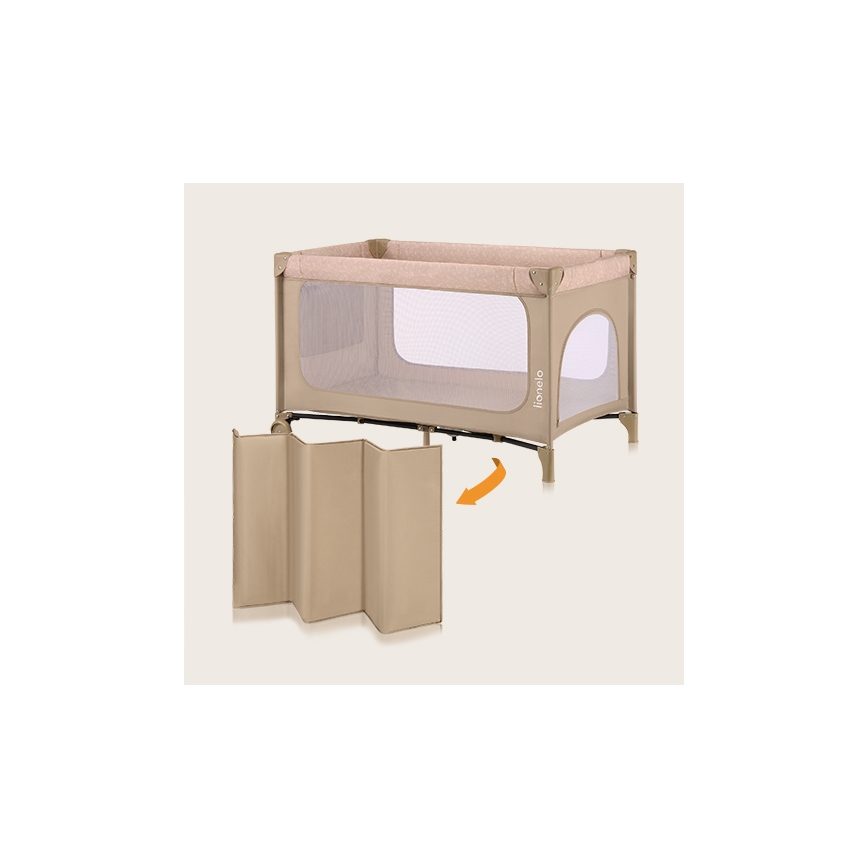 Lionelo - Lit de voyage JASMIN EASY FOLD Beige