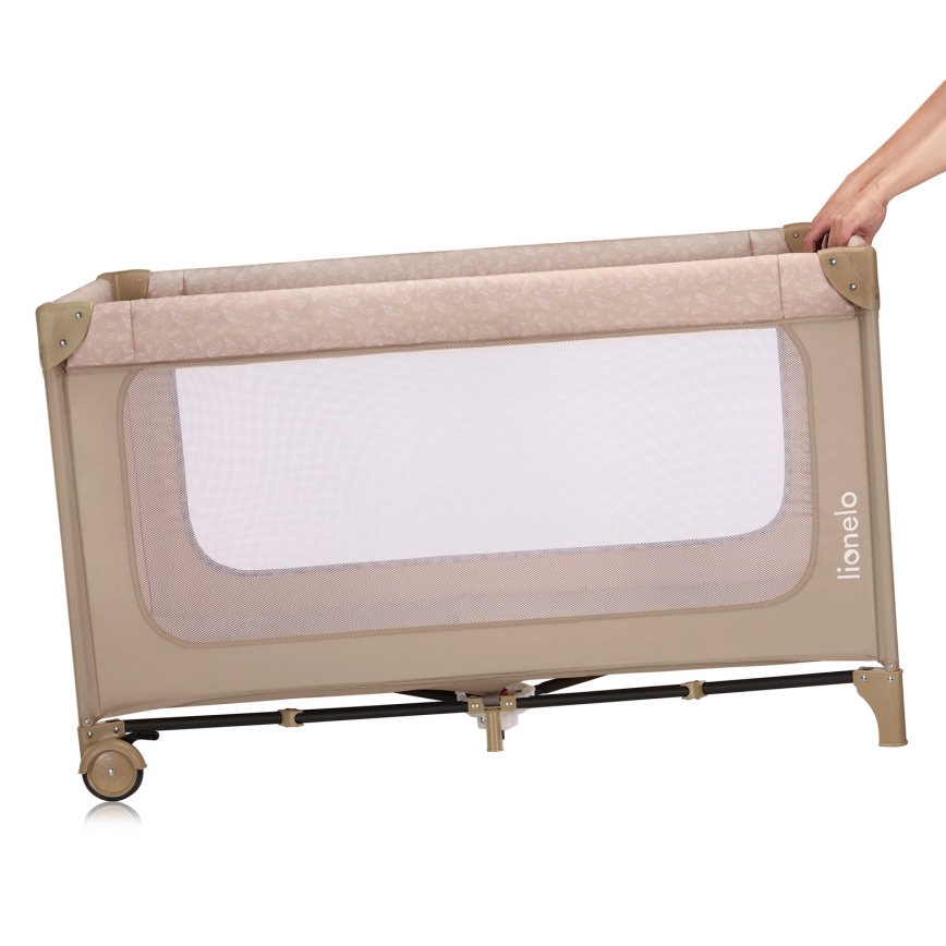 Lionelo - Lit de voyage JASMIN EASY FOLD Beige