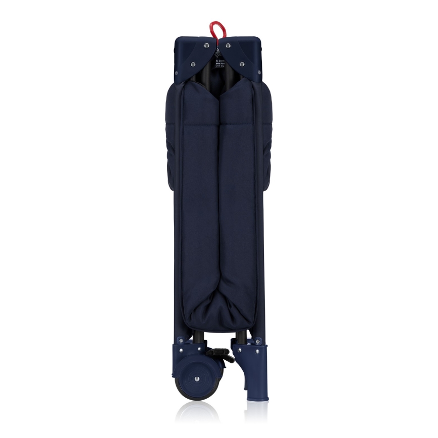Lionelo - Lit de voyage JASMIN EASY FOLD Bleu Marine