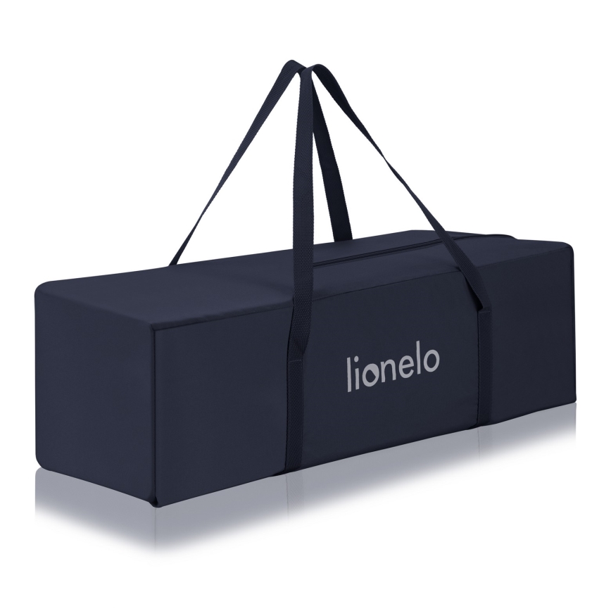 Lionelo - Lit de voyage JASMIN EASY FOLD Bleu Marine