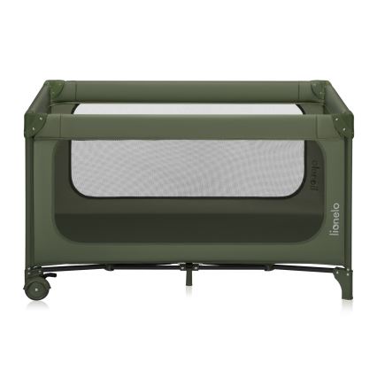 Lionelo - Lit de voyage JASMIN EASY FOLD Vert olive