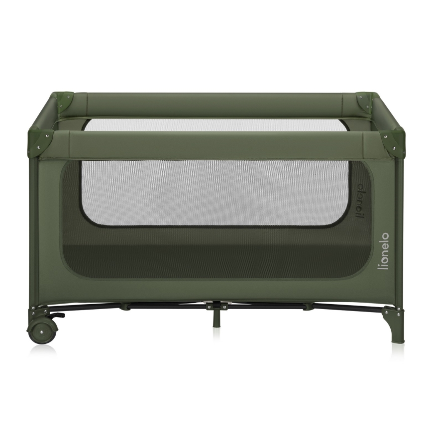 Lionelo - Lit de voyage JASMIN EASY FOLD Vert olive