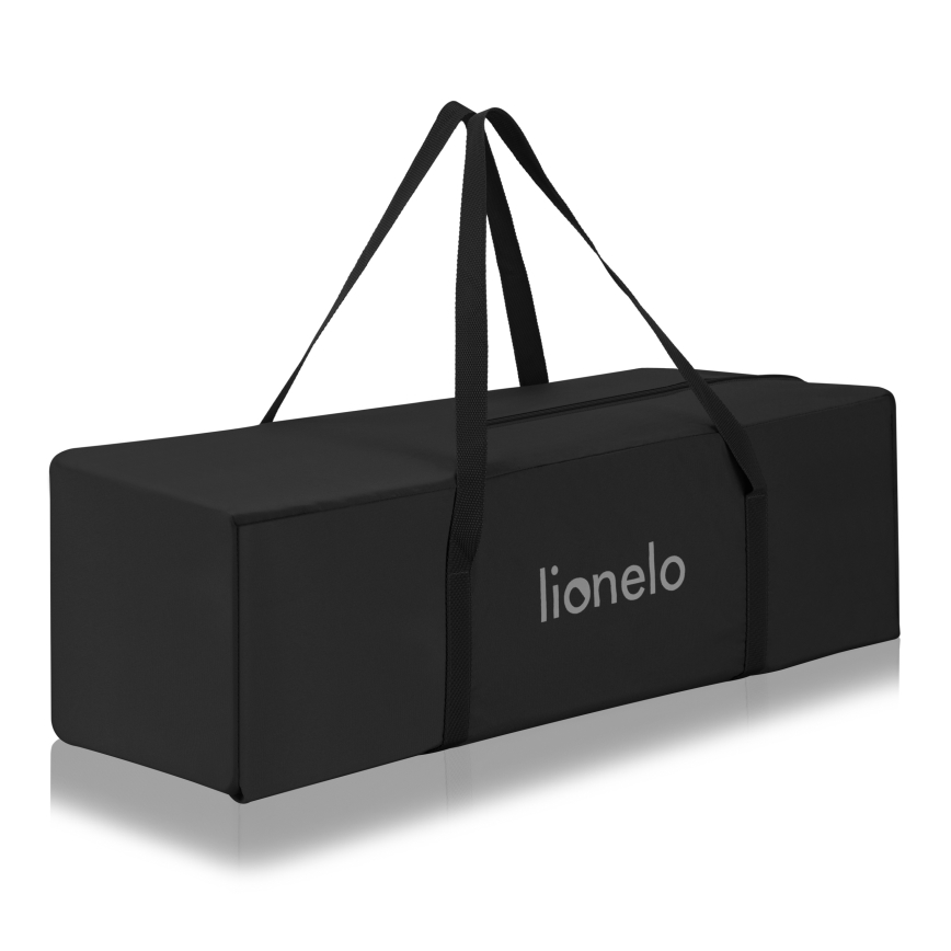 Lionelo - Lit de voyage LAURA Black Carbon