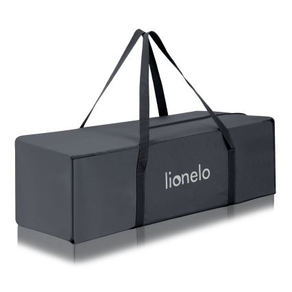 Lionelo - Lit de voyage LAURA Grey Concrete