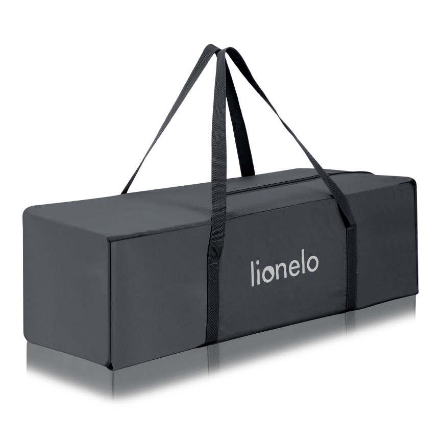 Lionelo - Lit de voyage LAURA Grey Concrete