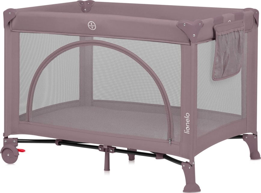 Lionelo - Lit de voyage LAURA Pink Nude