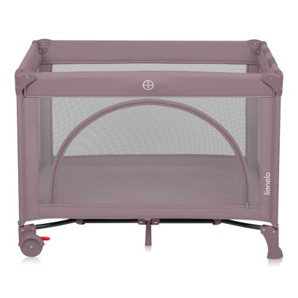 Lionelo - Lit de voyage LAURA Pink Nude