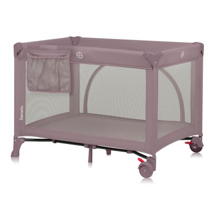 Lionelo - Lit de voyage LAURA Pink Nude