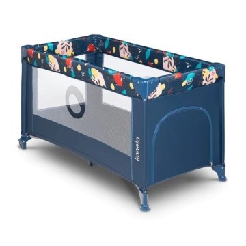 Lionelo - Lit de voyage STEFI bleu foncé