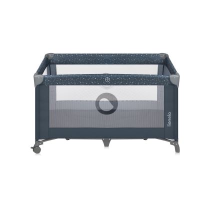 Lionelo - Lit de voyage STEFI Blue Grey