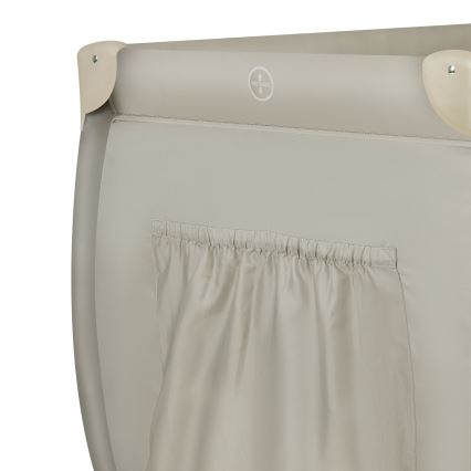 Lionelo - Lit de voyage STEFI PLUS Beige Cappuccino
