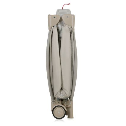 Lionelo - Lit de voyage STEFI PLUS Beige Cappuccino
