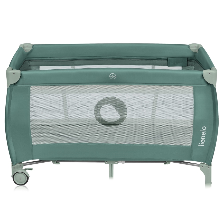 Lionelo - Lit de voyage STEFI PLUS Green Olive