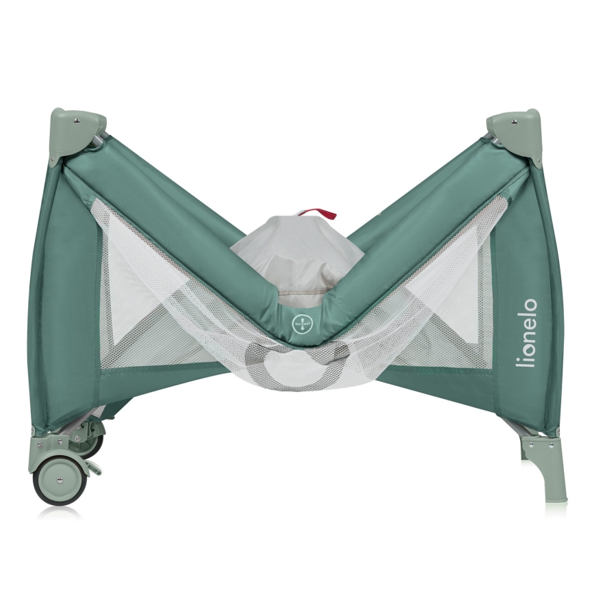 Lionelo - Lit de voyage STEFI PLUS Green Olive