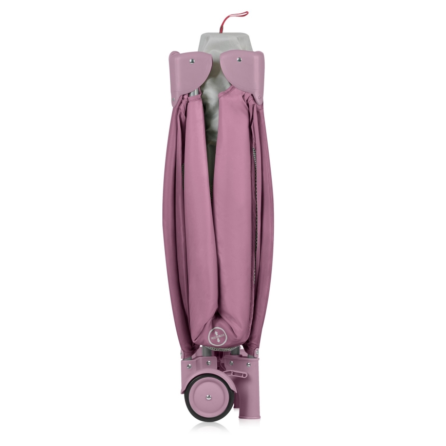 Lionelo - Lit de voyage STEFI PLUS Magnolia Rose