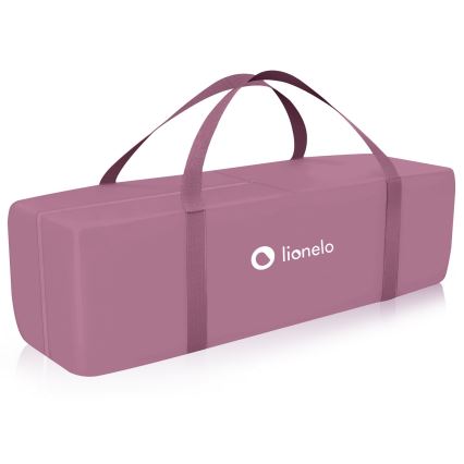 Lionelo - Lit de voyage STEFI PLUS Magnolia Rose