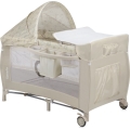 Lionelo - Lit de voyage SVEN PLUS beige