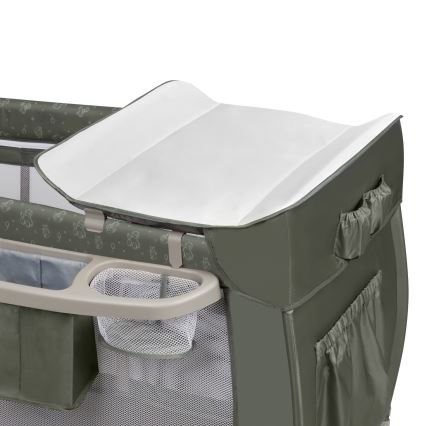 Lionelo - Lit de voyage SVEN PLUS Beige Olive
