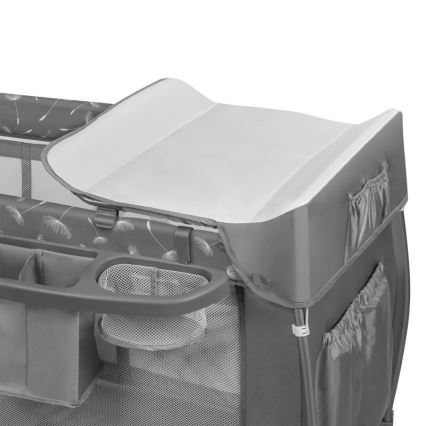 Lionelo - Lit de voyage SVEN PLUS gris