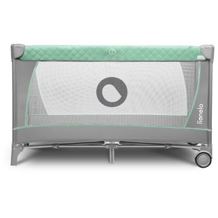 Lionelo - Lit parapluie FLOWER Turquoise