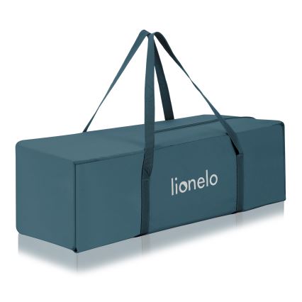 Lionelo - Lit parapluie FLOWER Vert Turquoise