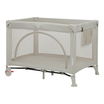 Lionelo - Lit parapluie LAURA Beige Sand
