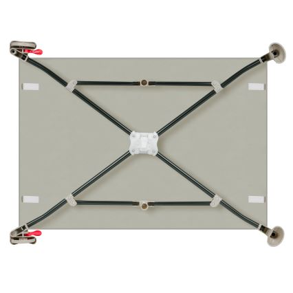 Lionelo - Lit parapluie LAURA Beige Sand
