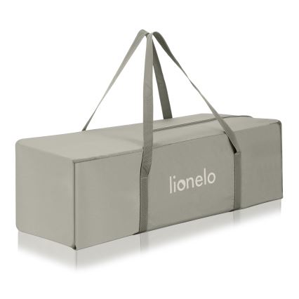 Lionelo - Lit parapluie LAURA Beige Sand