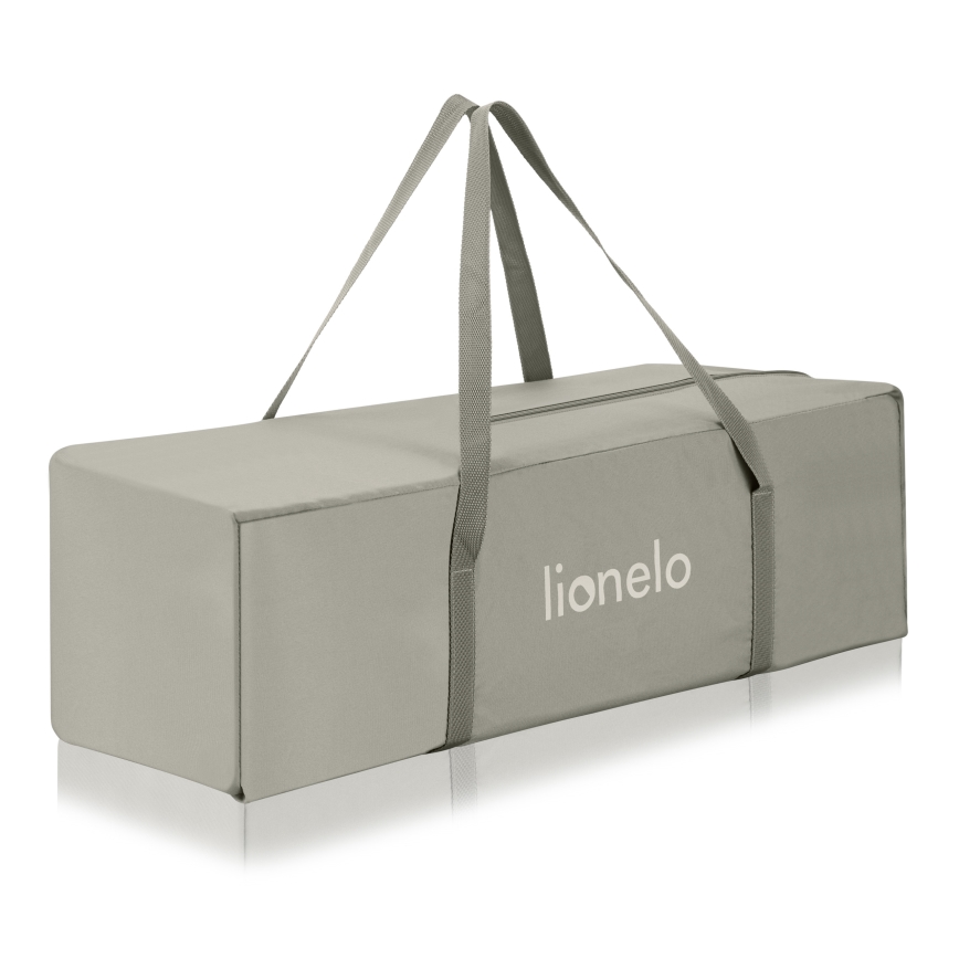 Lionelo - Lit parapluie LAURA Beige Sand
