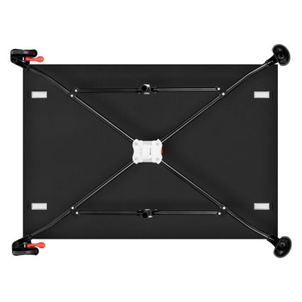 Lionelo - Lit parapluie LAURA Noir Carbone