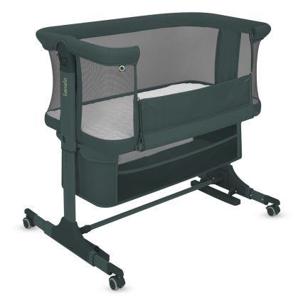 Lionelo - Lit pour bébé 3 en 1 JODIE Vert graphite
