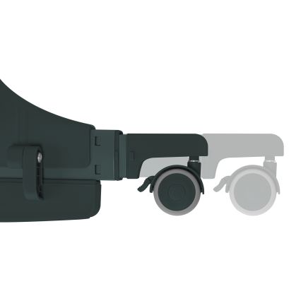 Lionelo - Lit pour bébé 3 en 1 JODIE Vert graphite